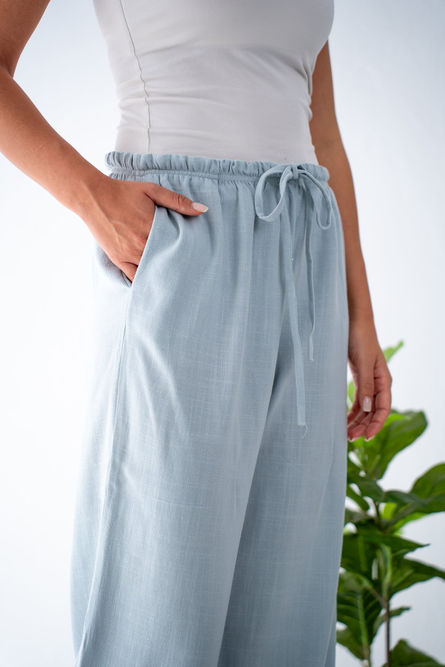 Baby blue pants