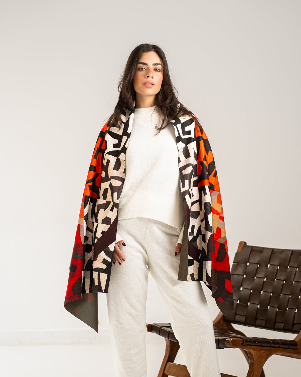 The Maze scarf