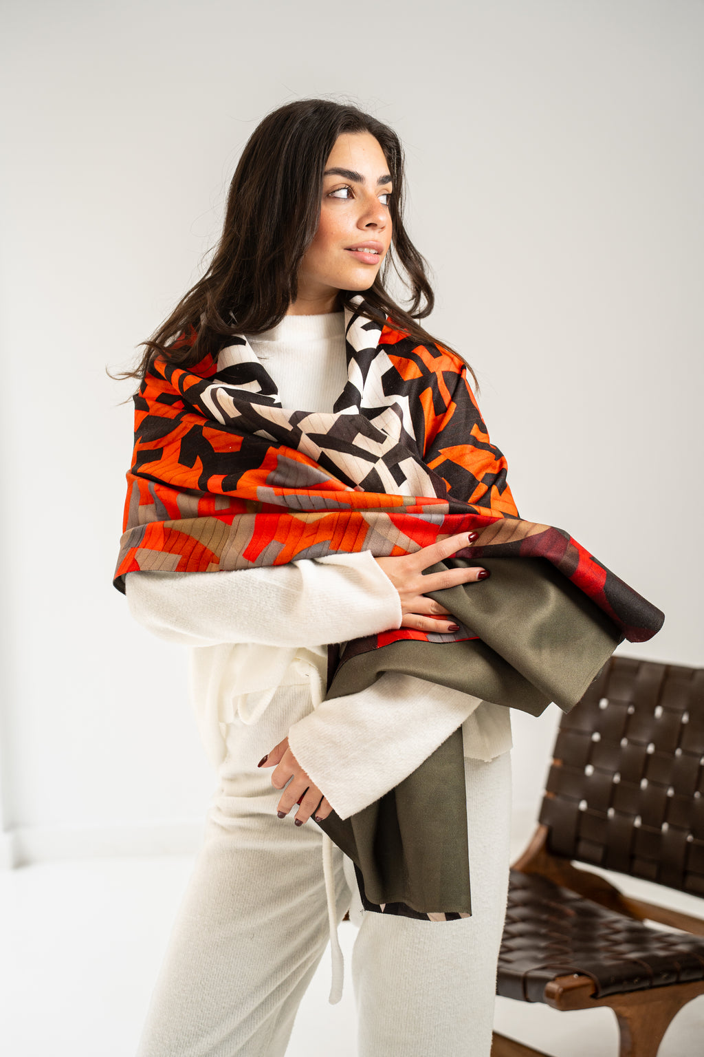 The Maze scarf