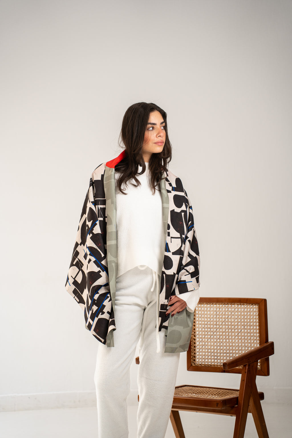 Red point scarf