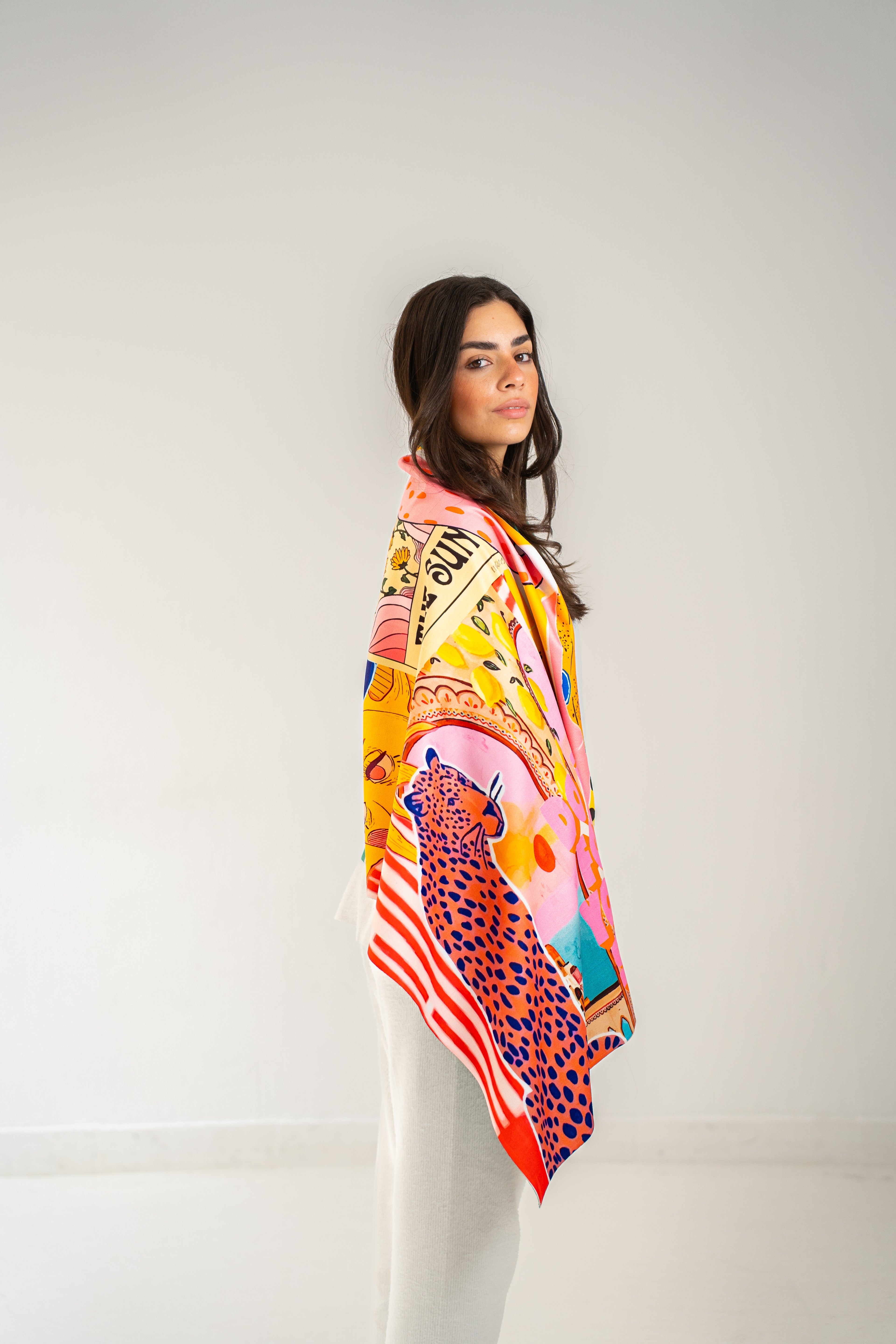 Solar charm scarf