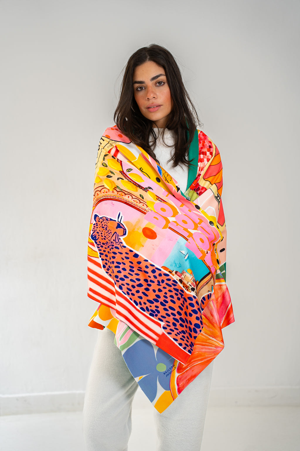 Solar charm scarf