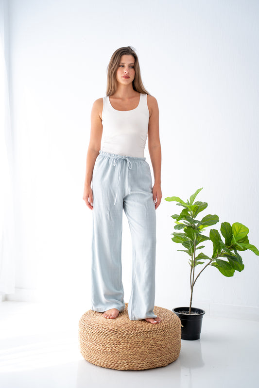Baby blue pants