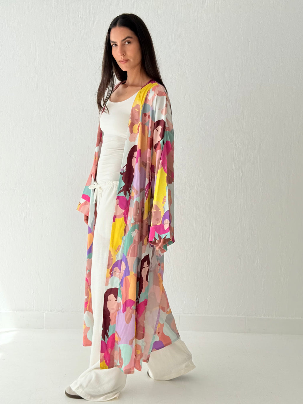 Faces Kimono