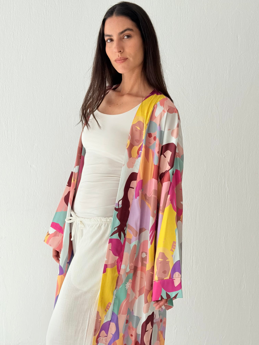 Faces Kimono