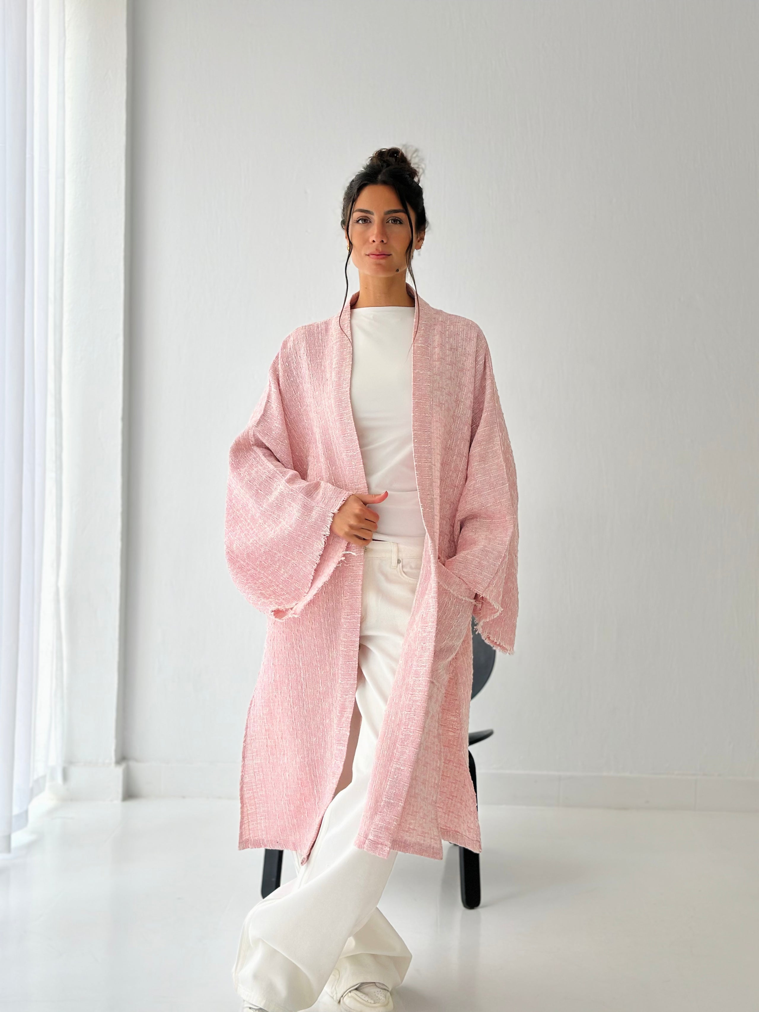 Pink kimono