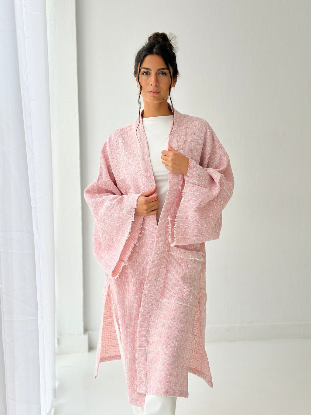 Pink kimono