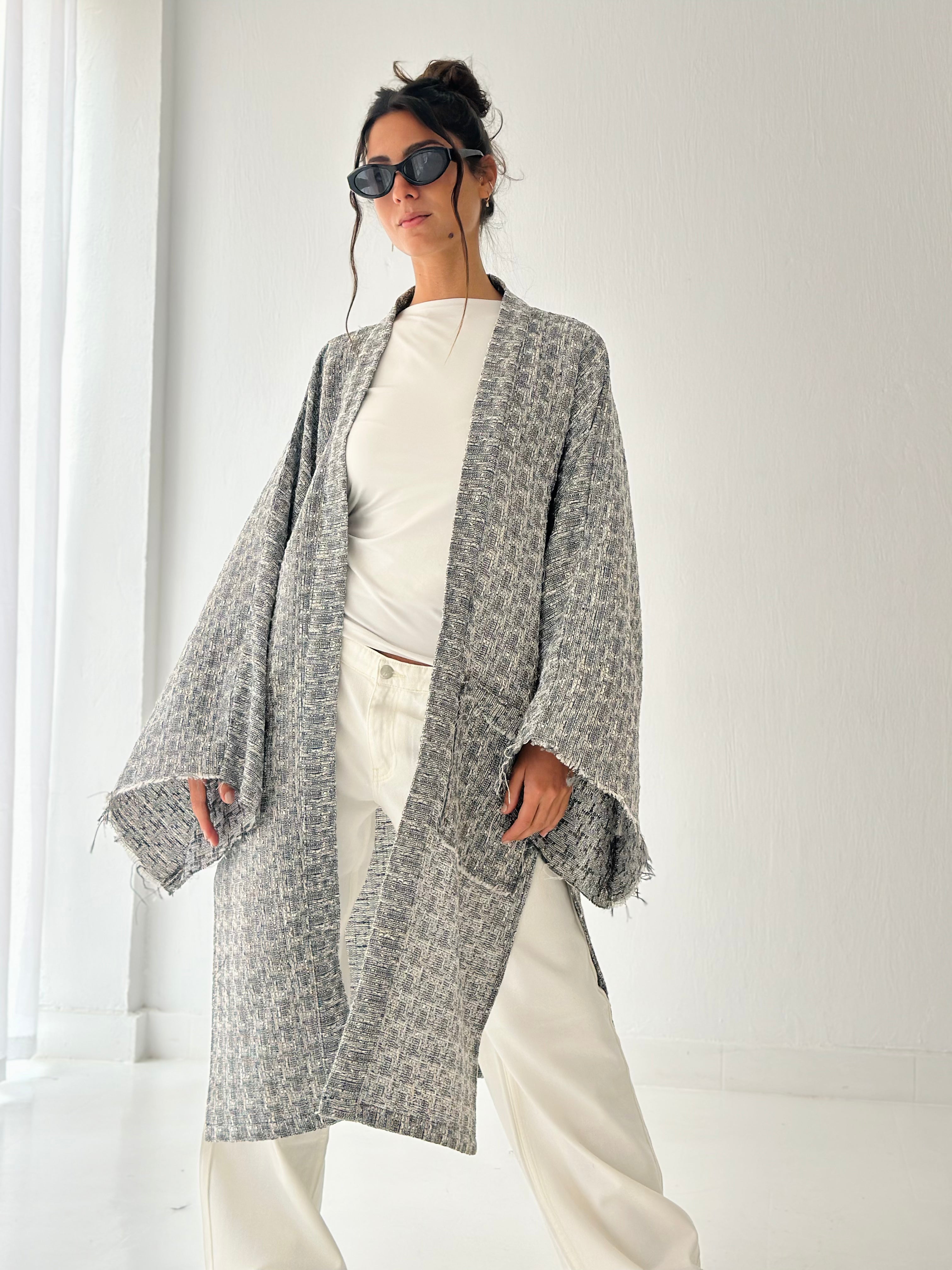 Grey kimono