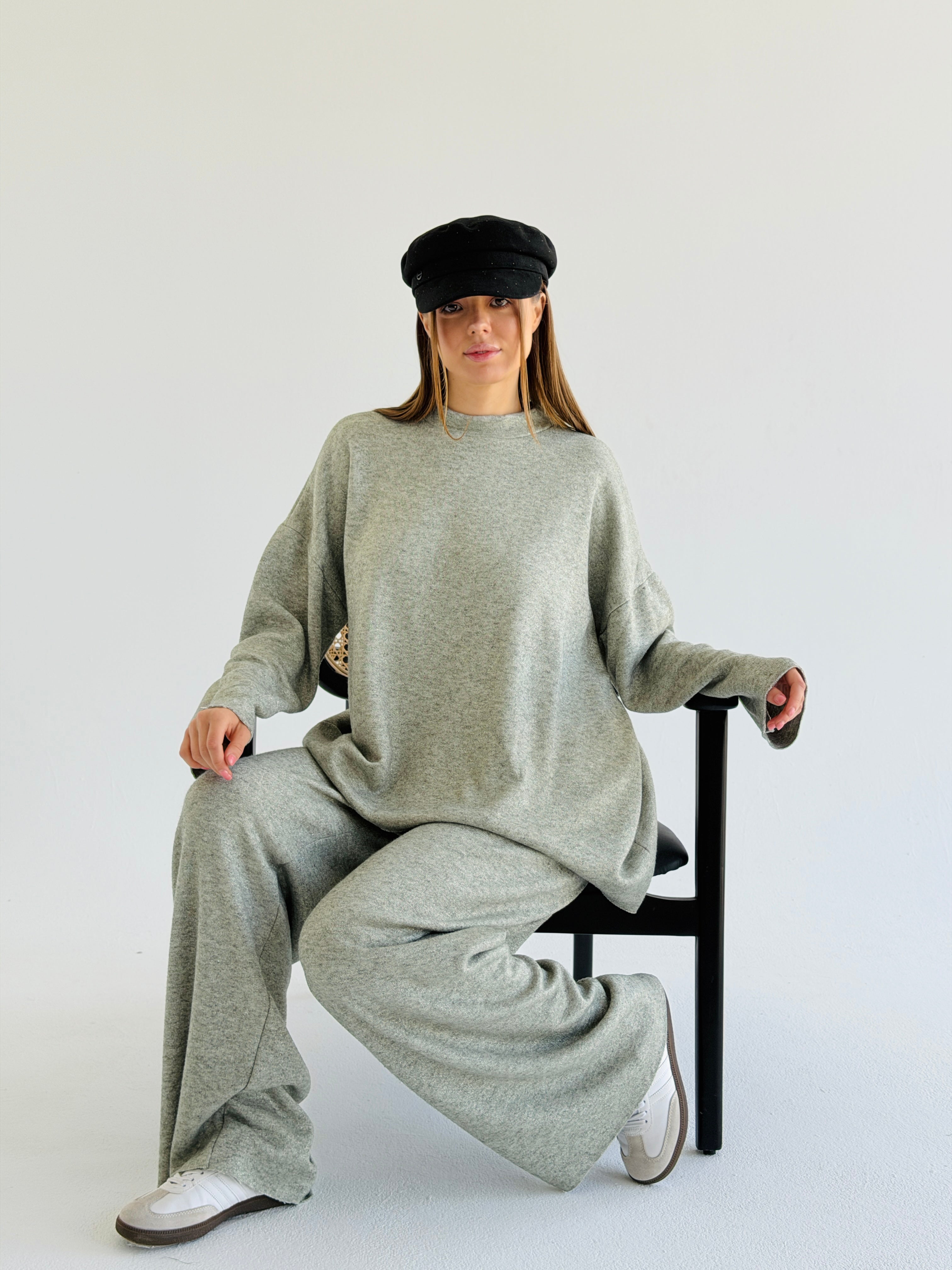 Double face winter set - Olive