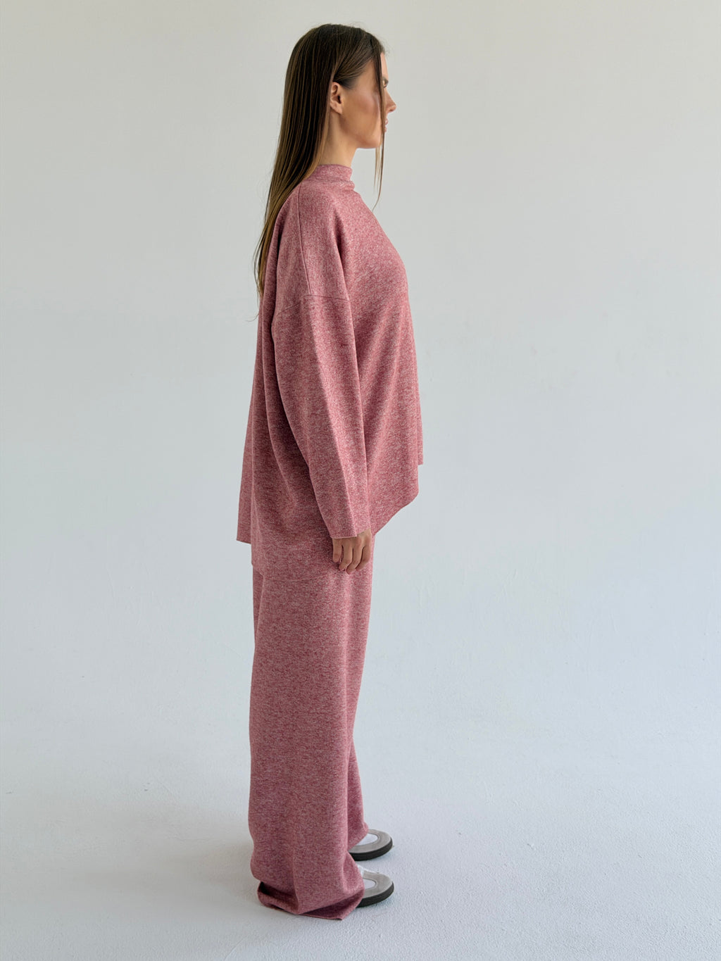 Double face winter set - Hot pink