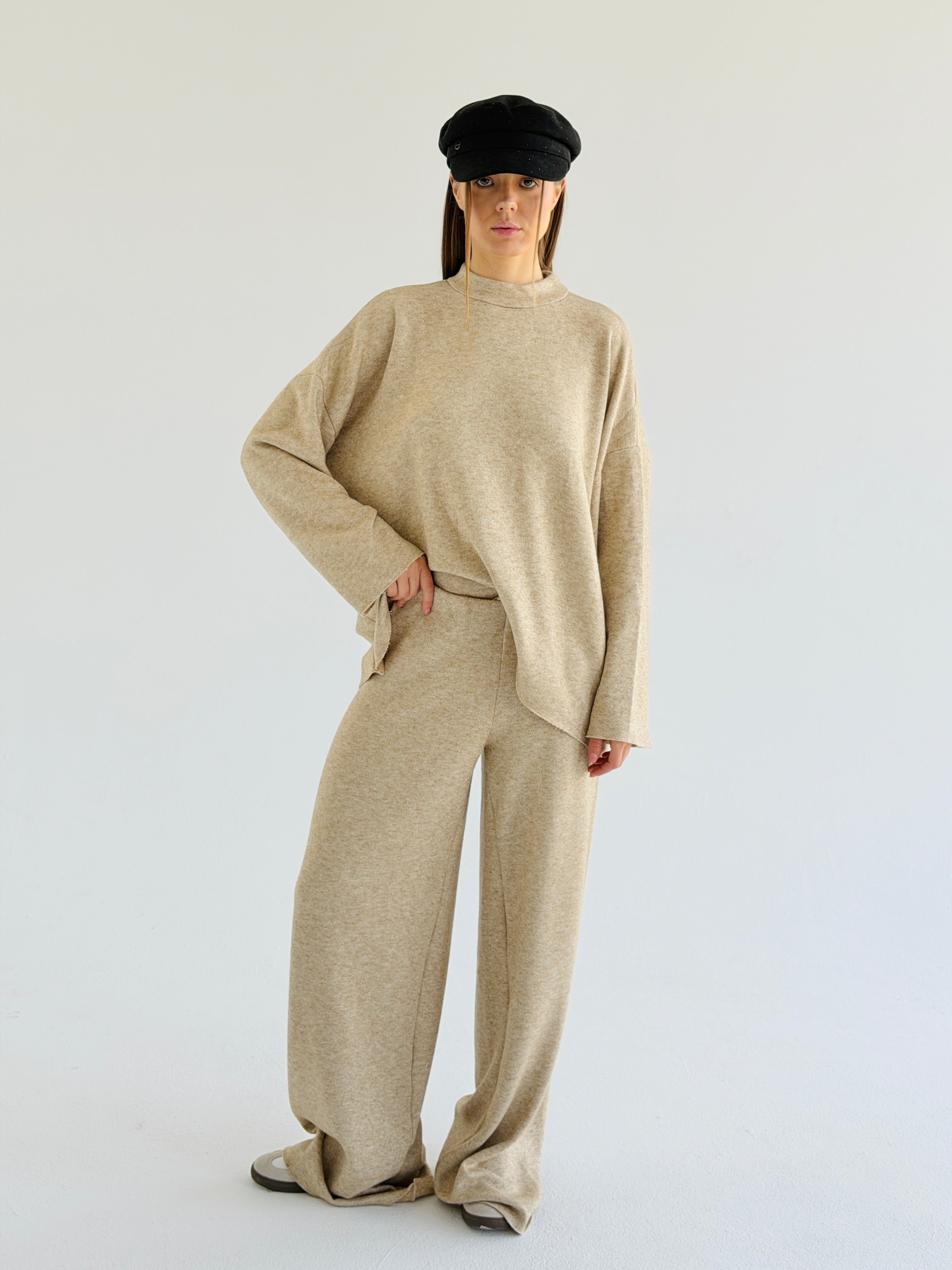 Double face winter set - Beige