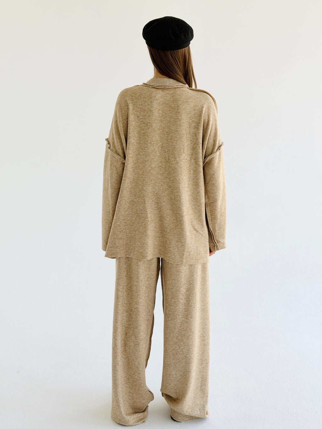 Double face winter set - Beige