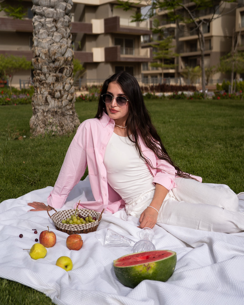 Pink Poplin shirt