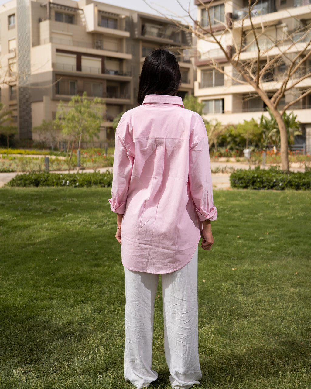 Pink Poplin shirt