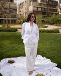 White poplin shirt